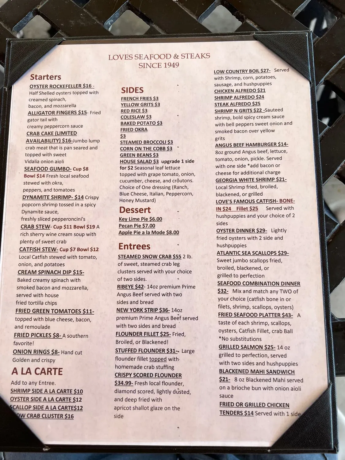 Menu 4