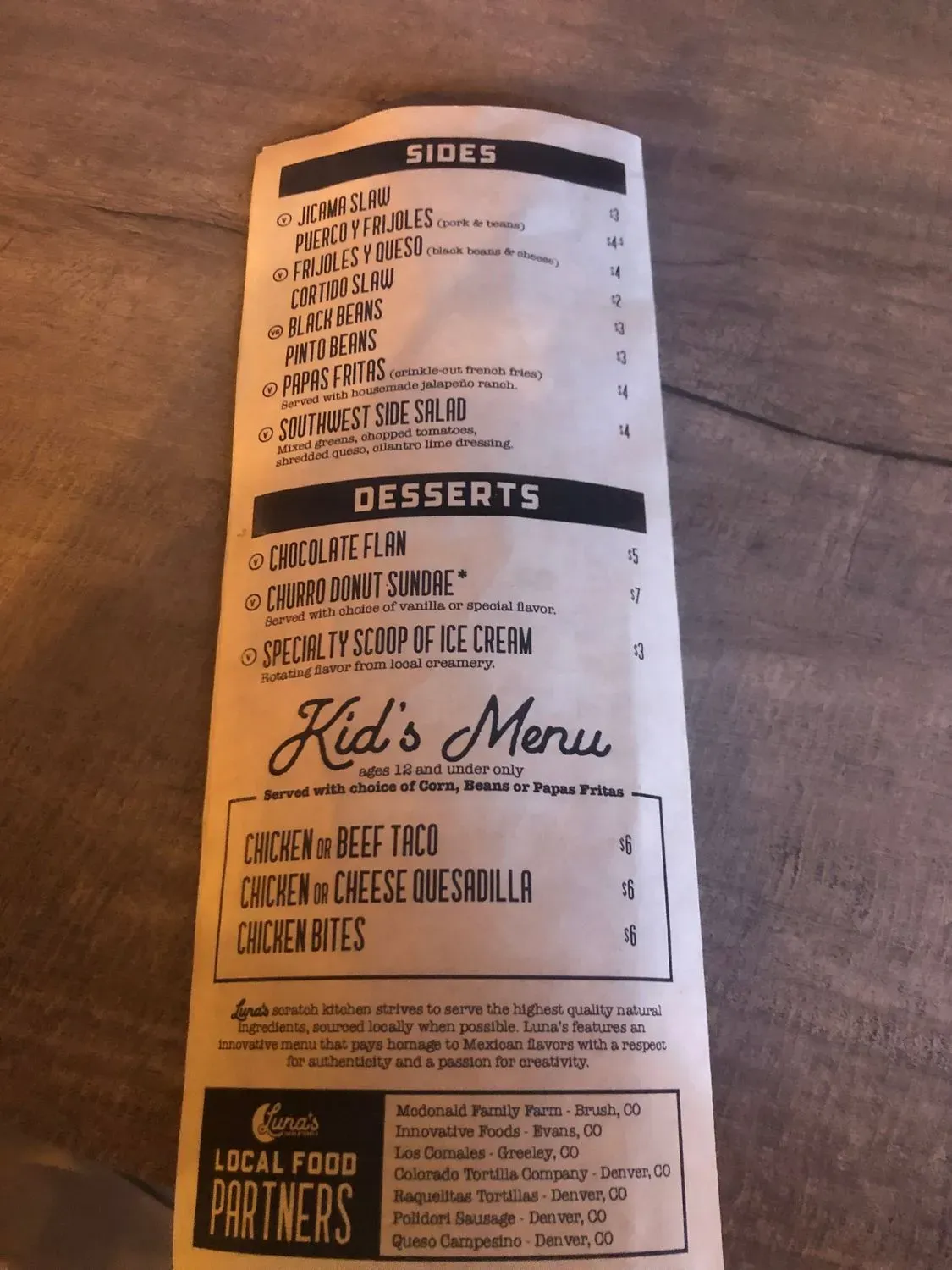 Menu 6