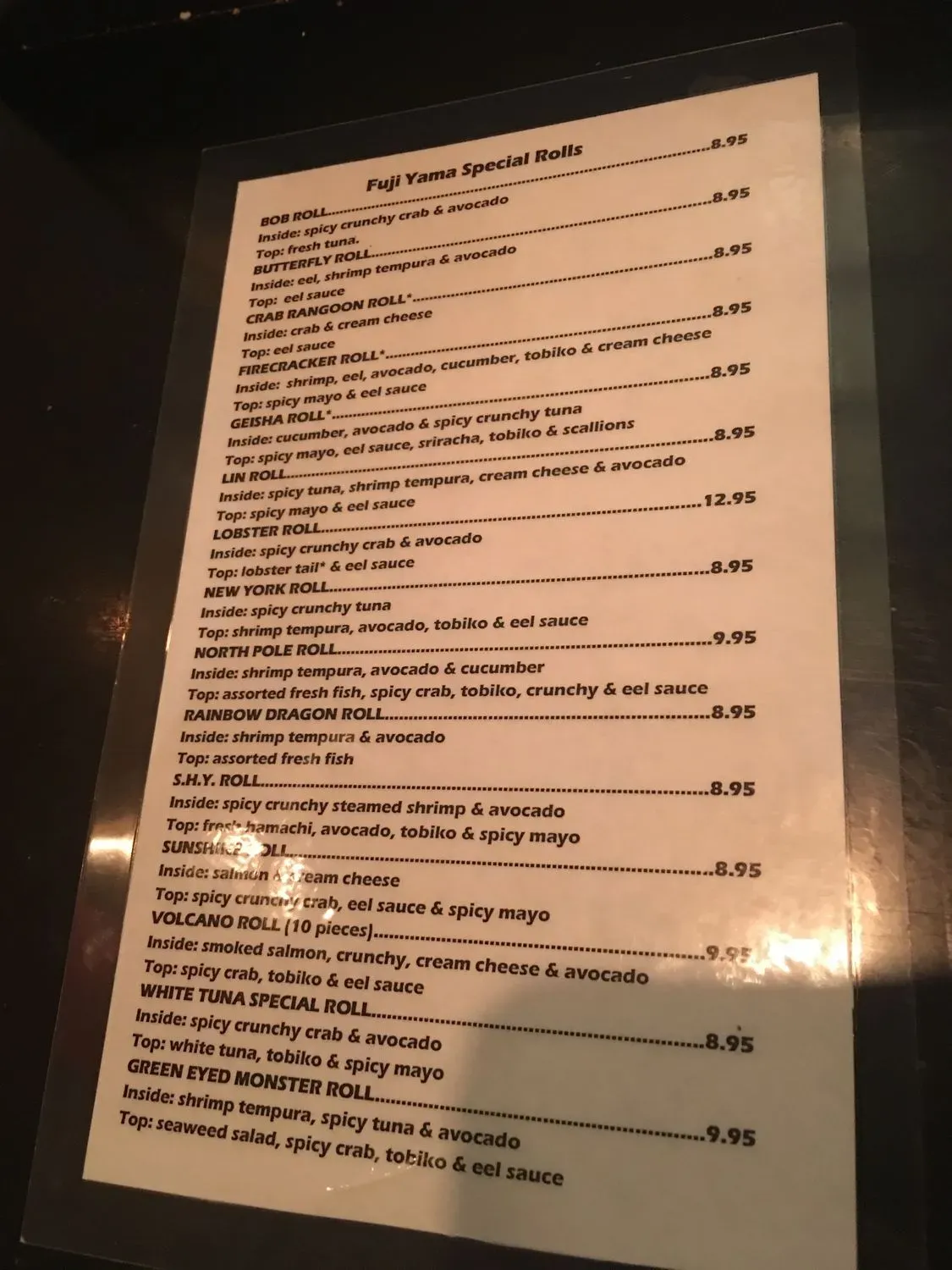 Menu 6