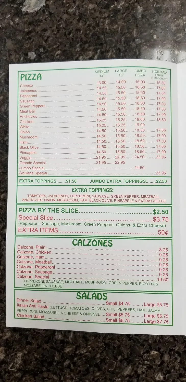 Menu 6