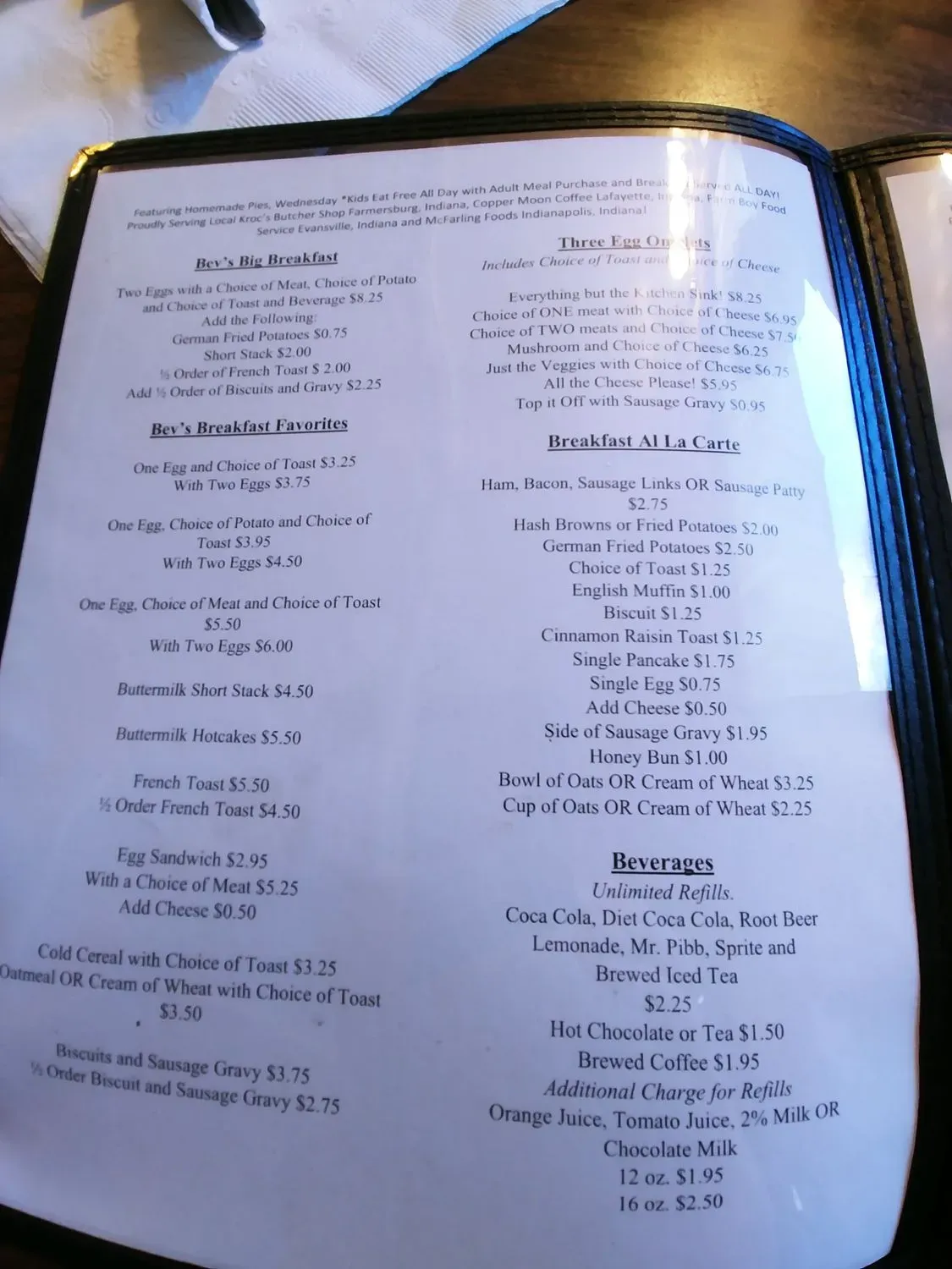 Menu 3