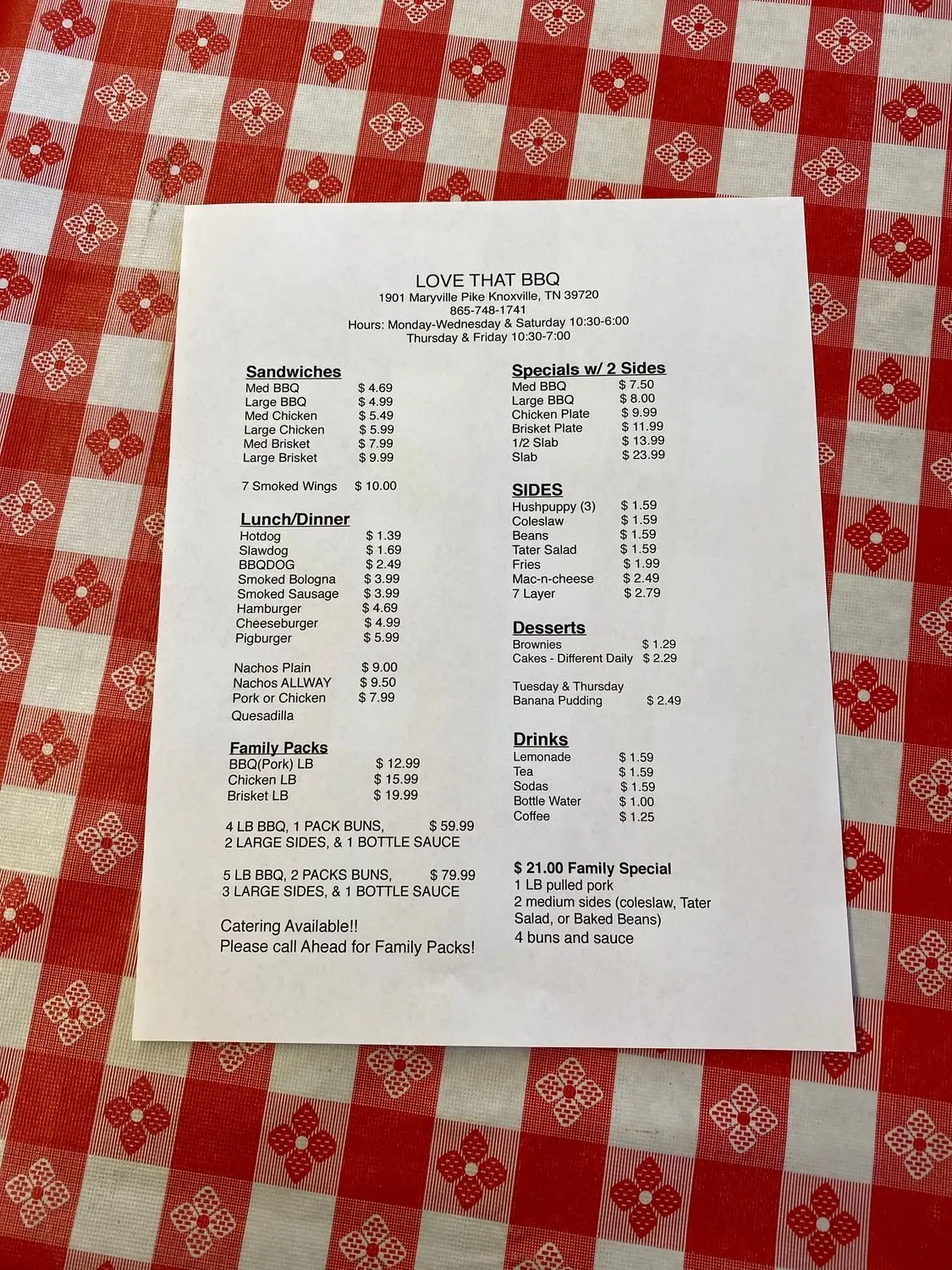 Menu 4