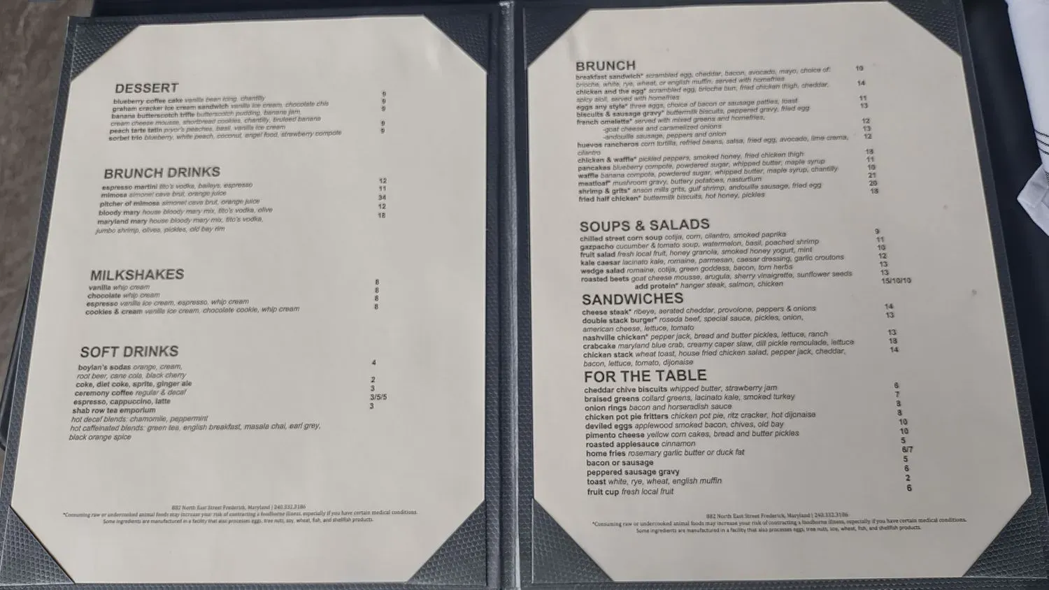 Menu 4