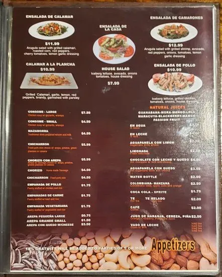 Menu 6