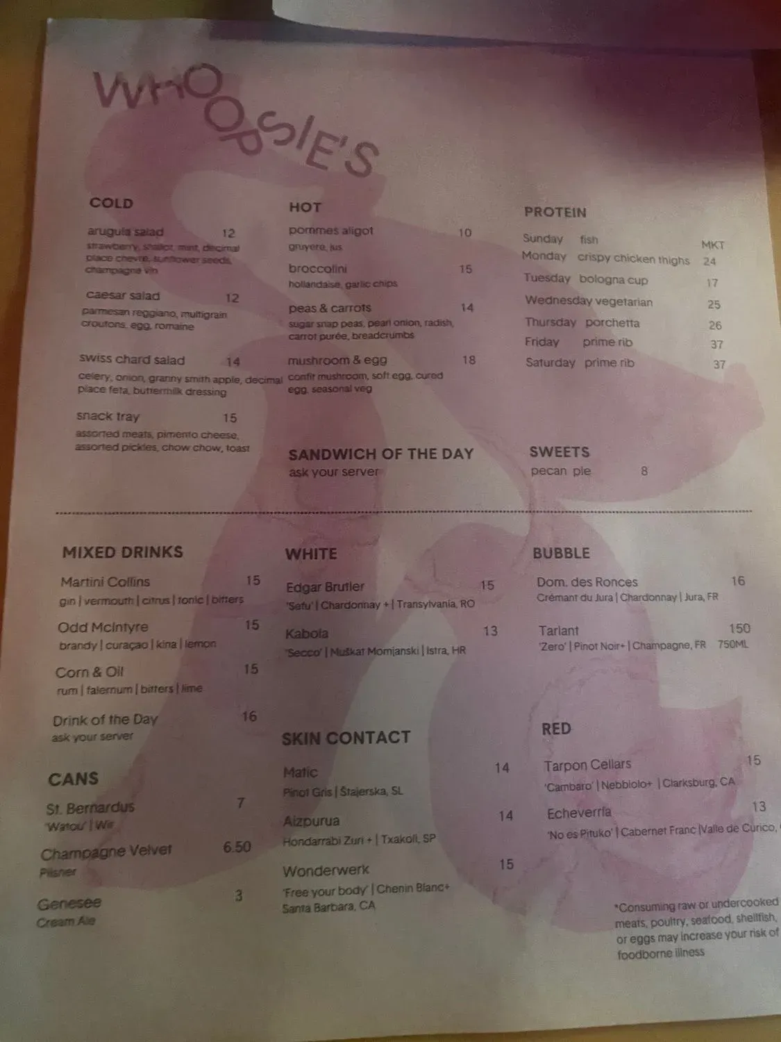 Menu 4