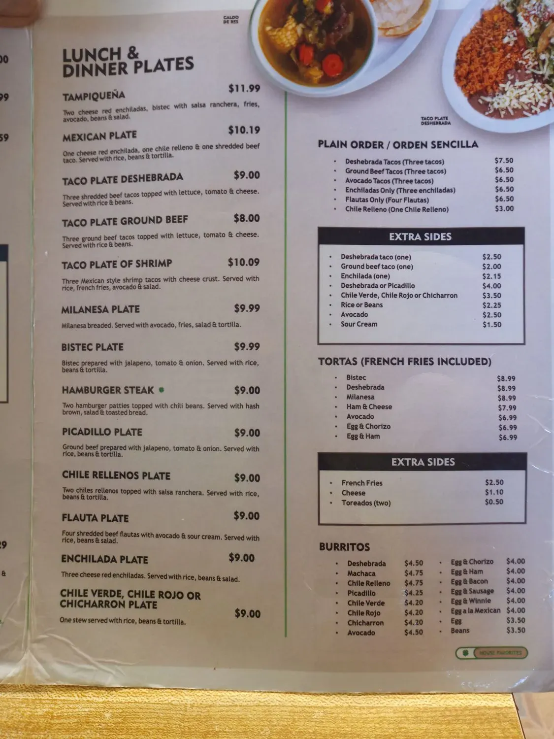 Menu 6