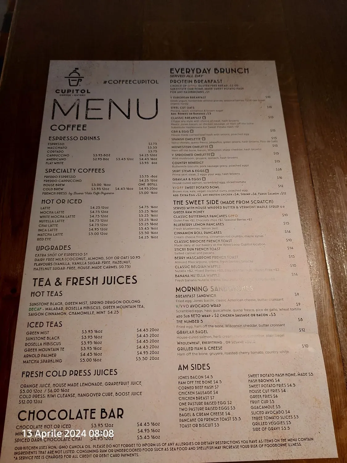 Menu 6