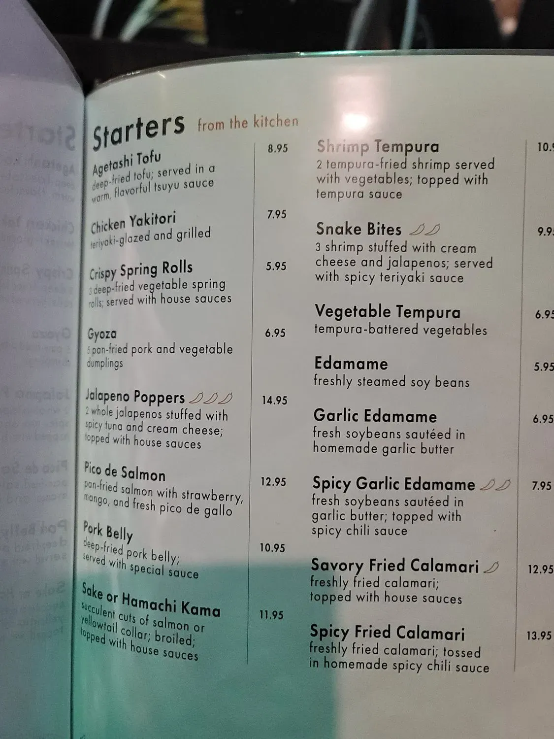 Menu 6