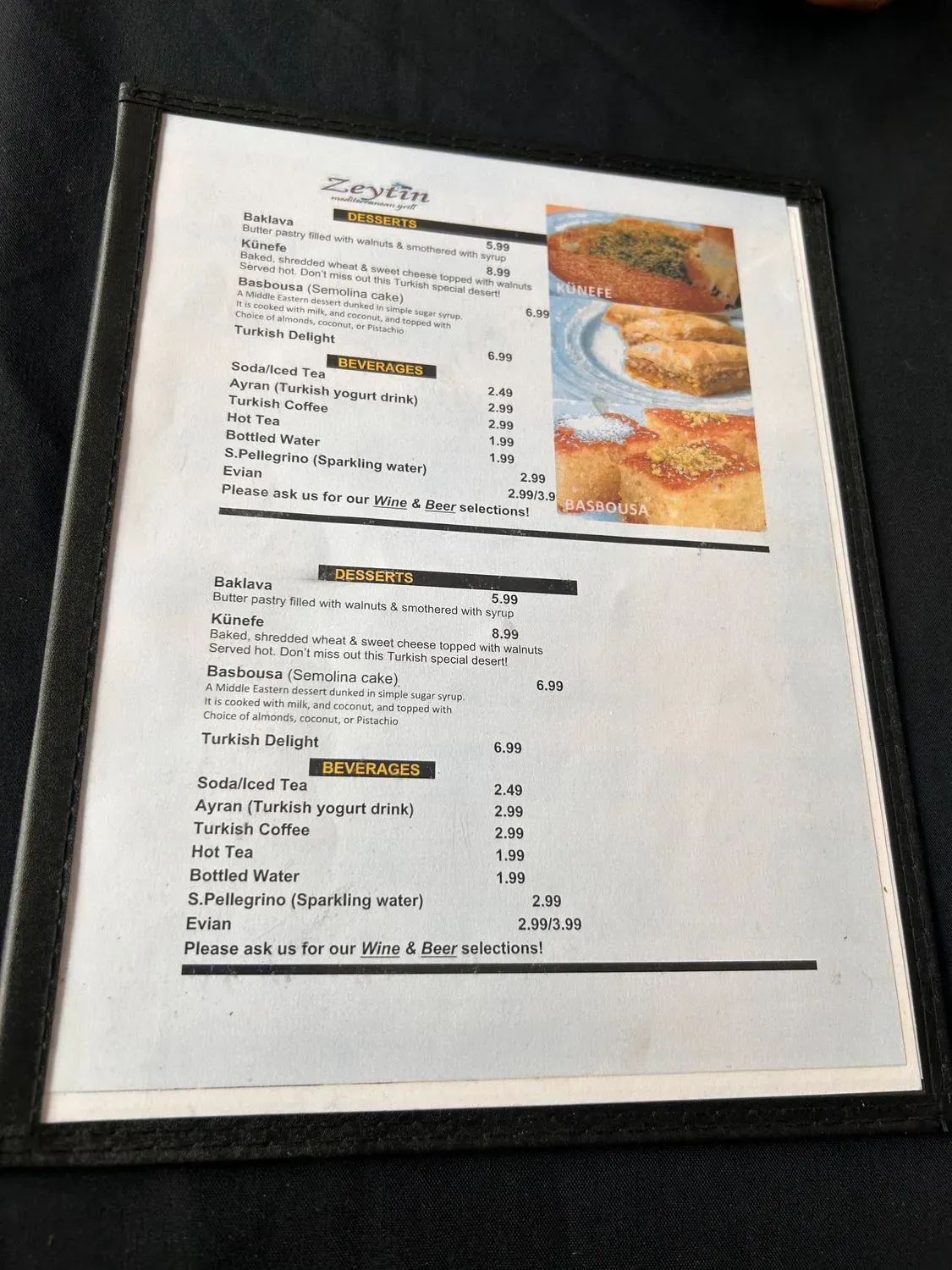 Menu 6