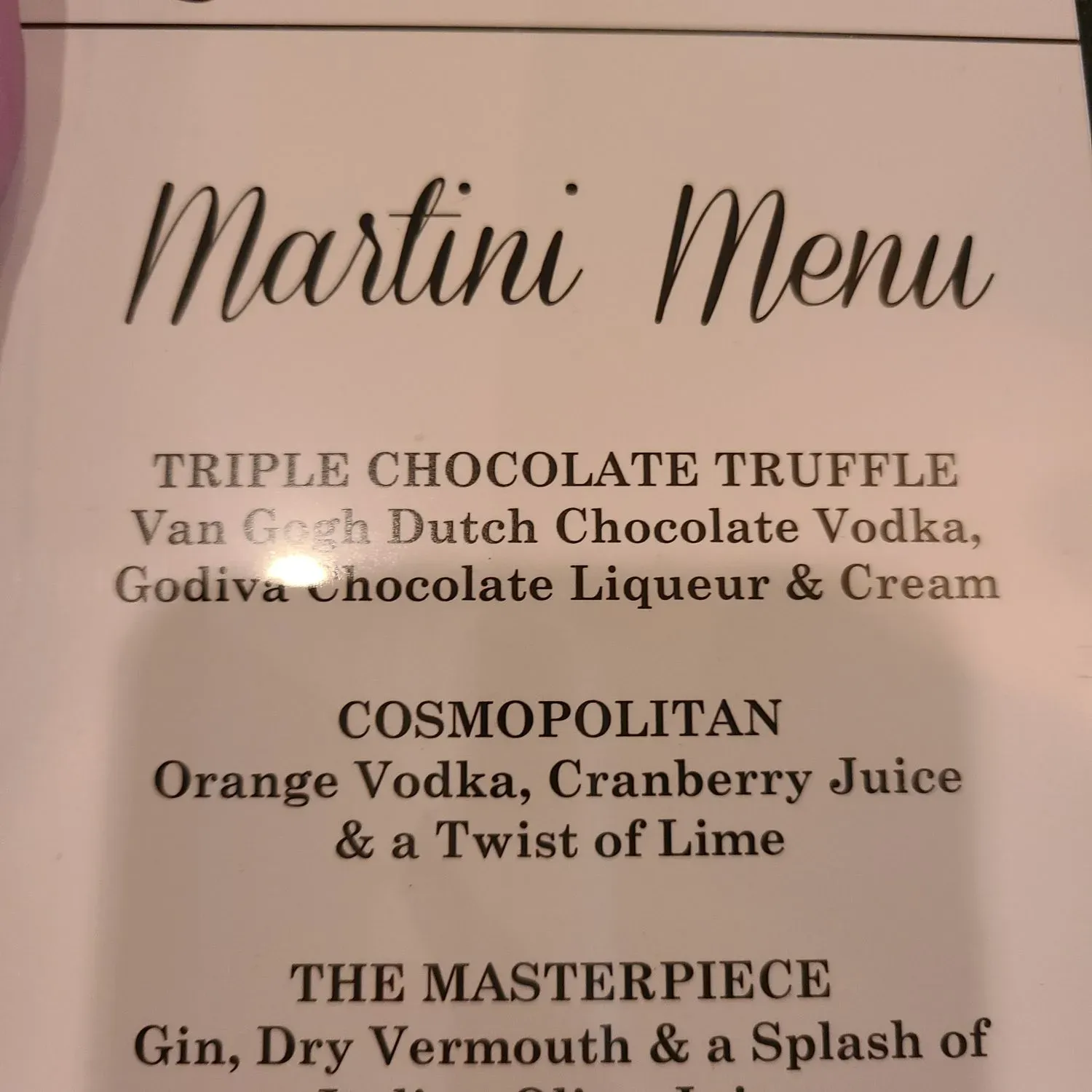 Menu 3