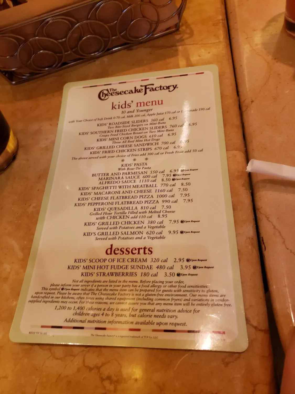 Menu 4