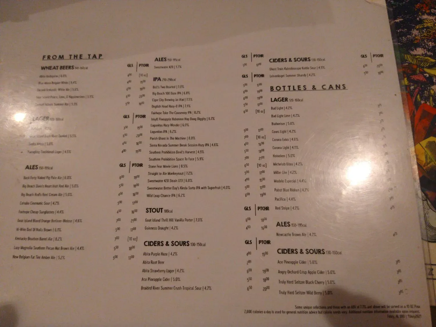 Menu 6