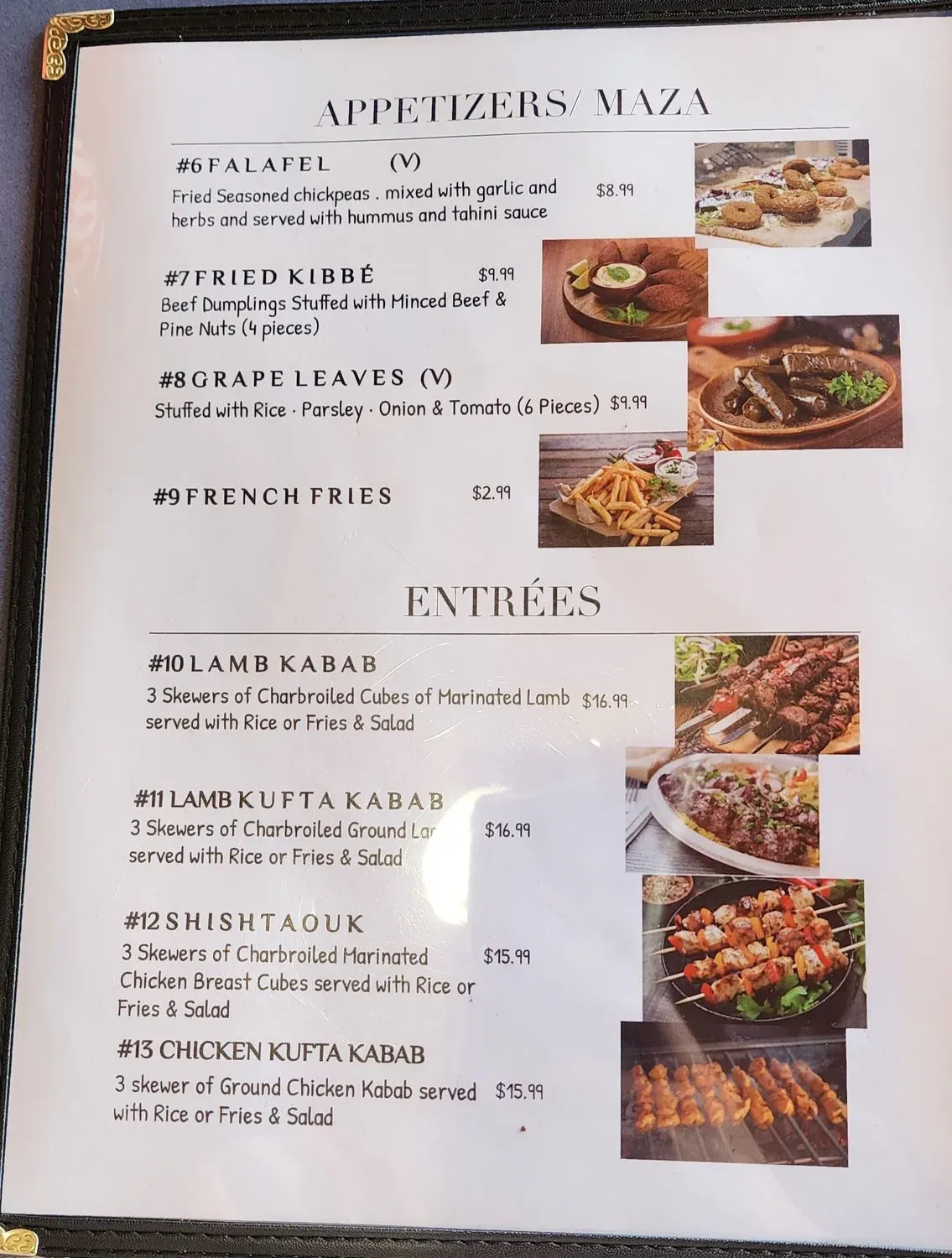 Menu 6