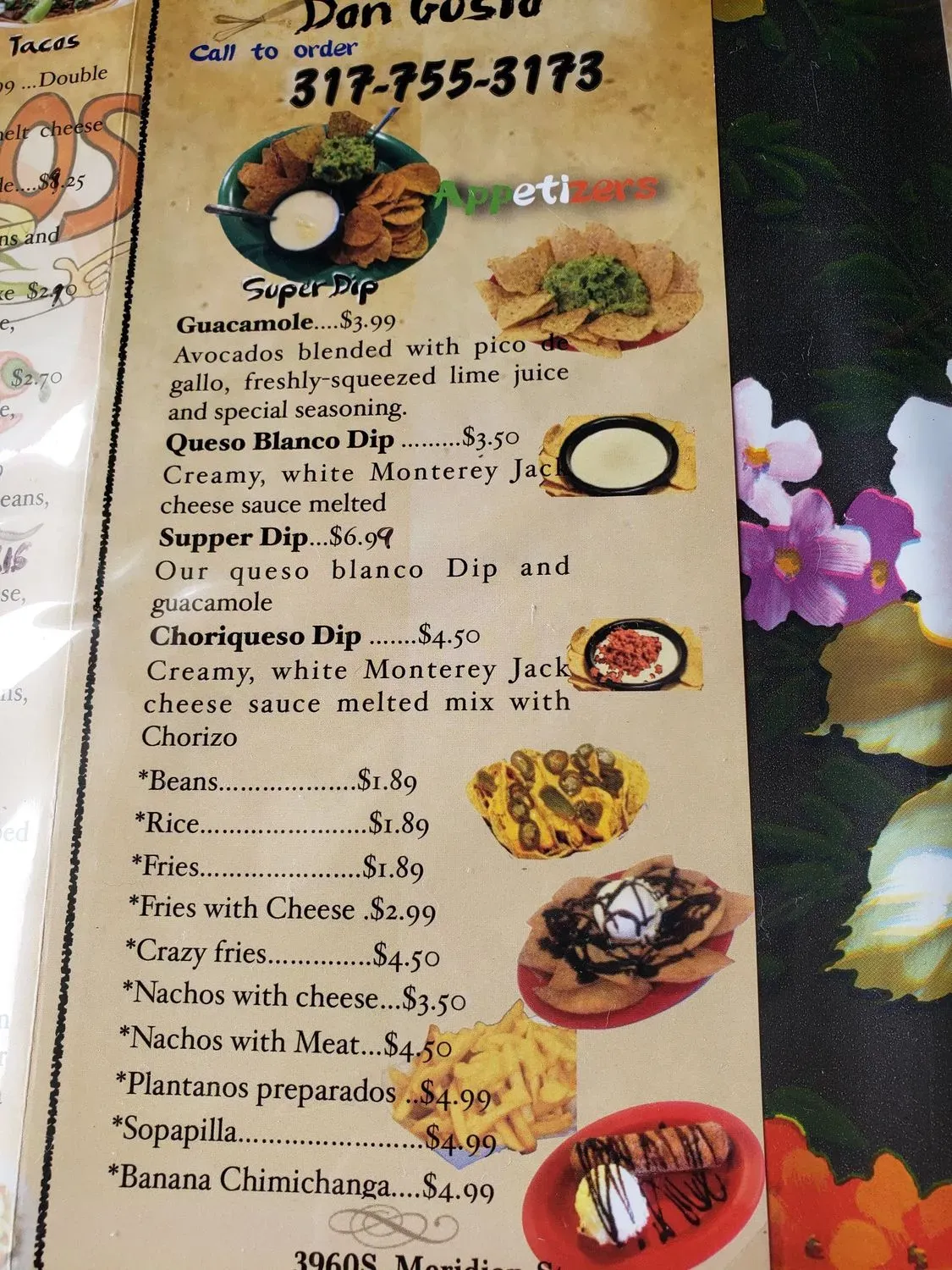 Menu 6