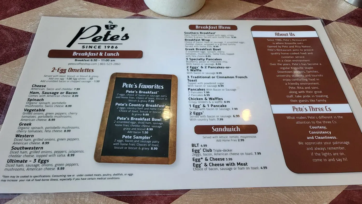 Menu 3