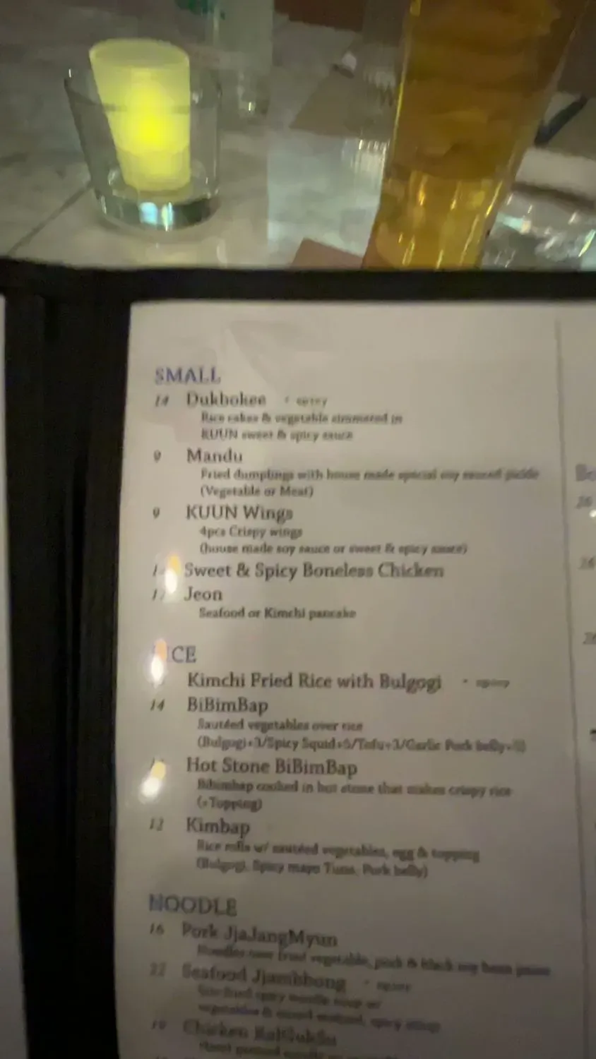 Menu 6