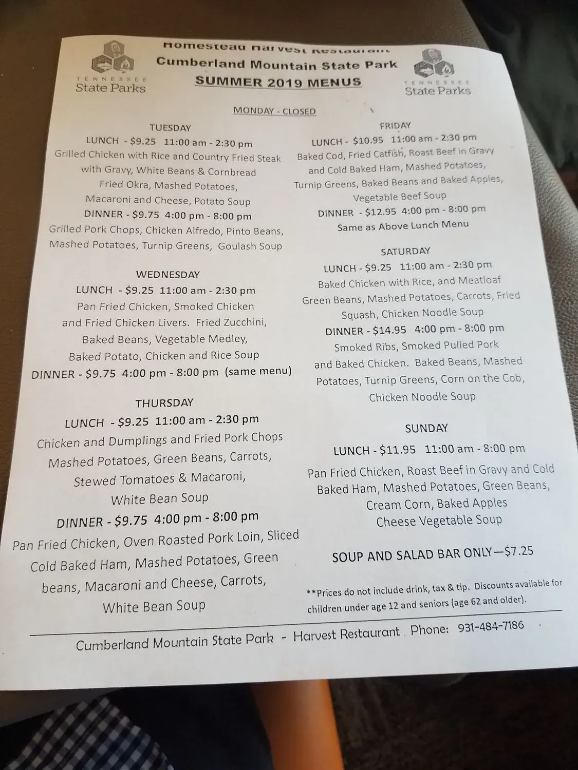 Menu 4