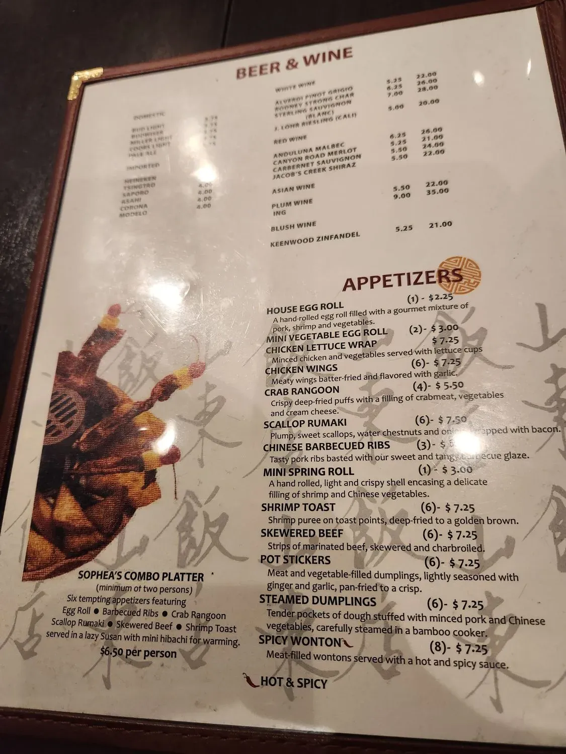 Menu 3