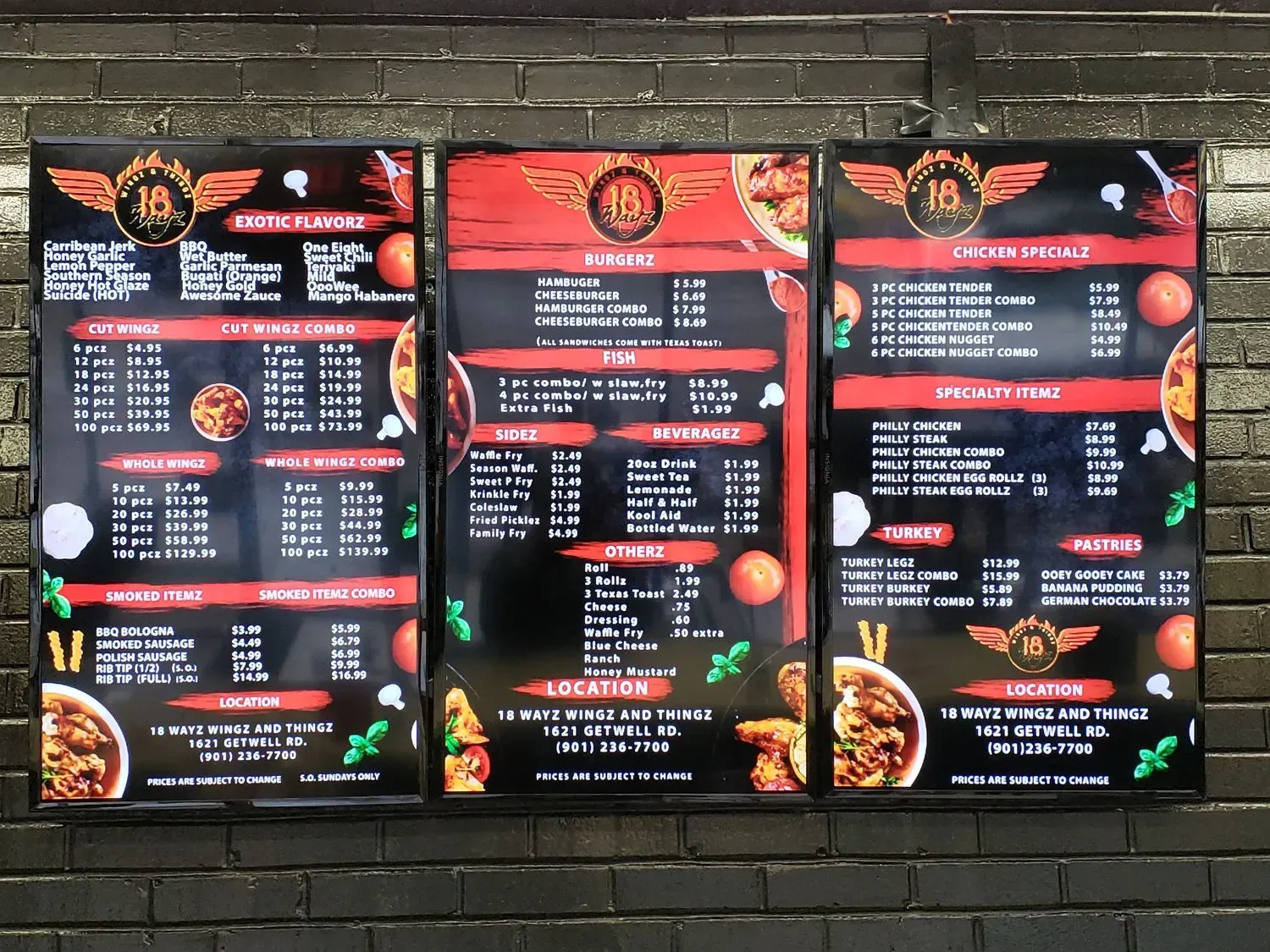 Menu 4