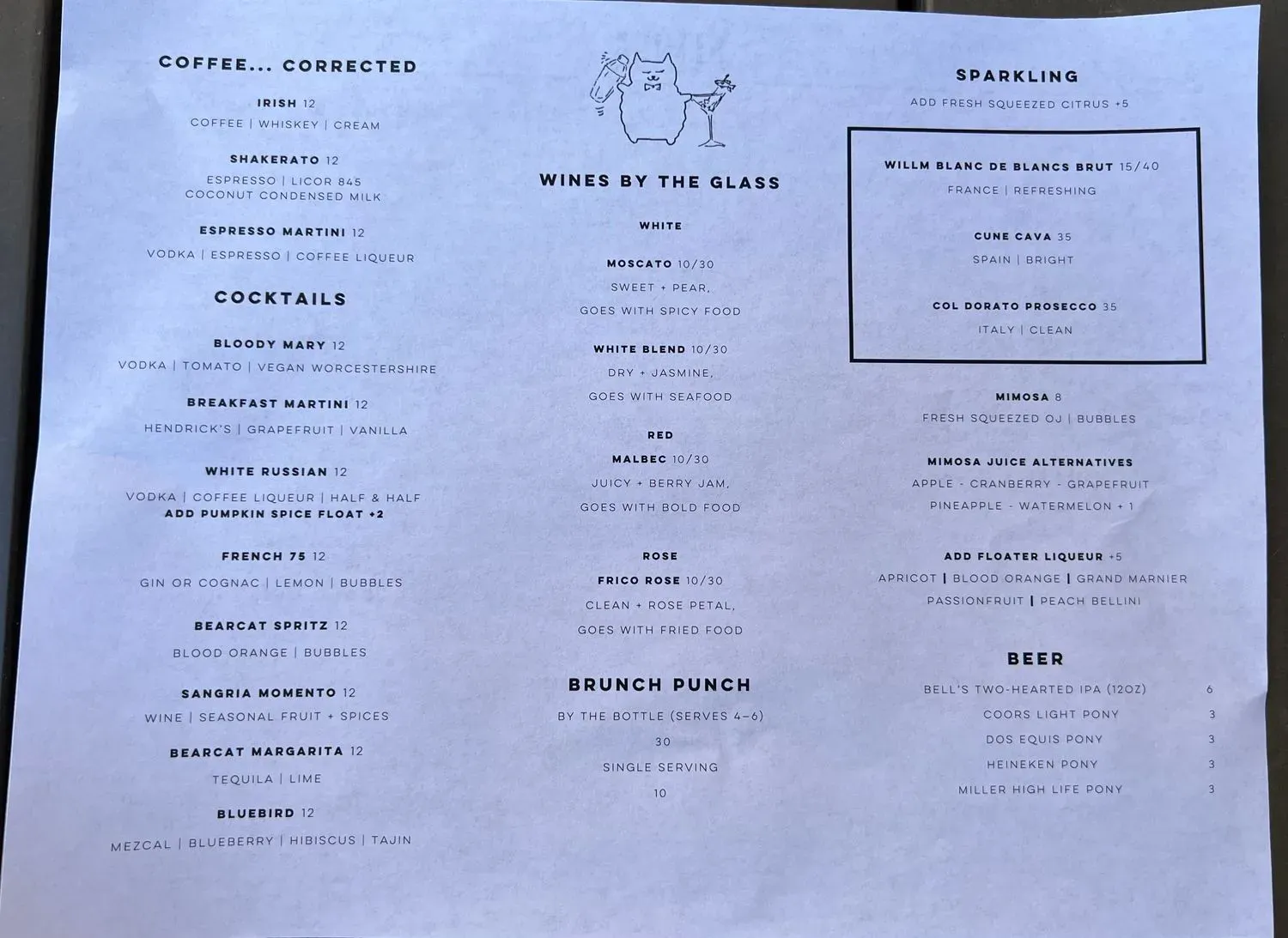 Menu 6