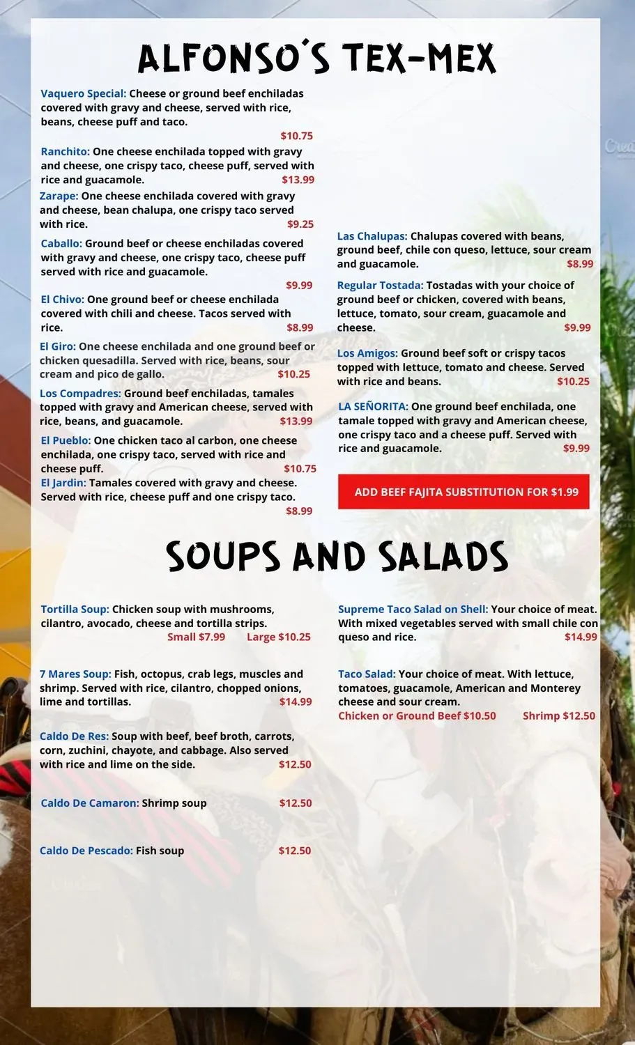 Menu 6