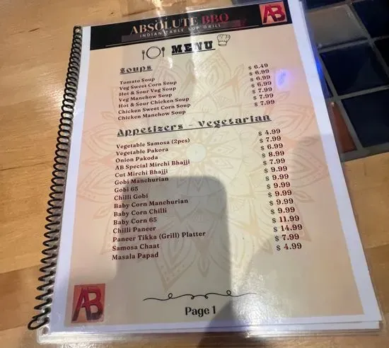 Menu 6