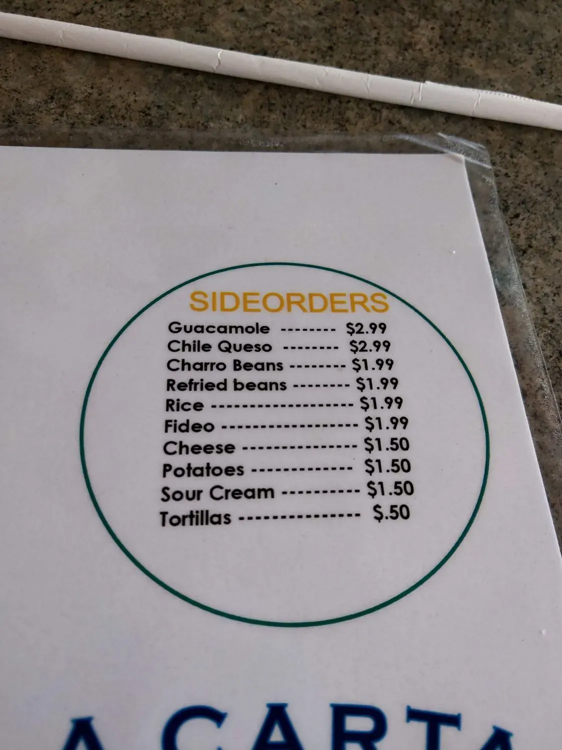 Menu 4