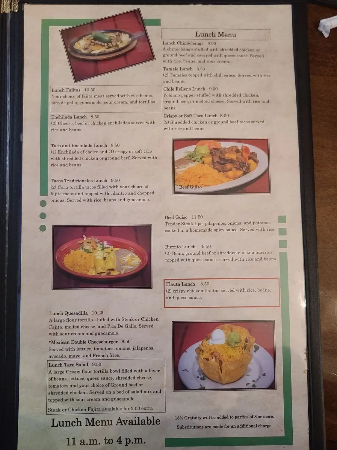 Menu 3