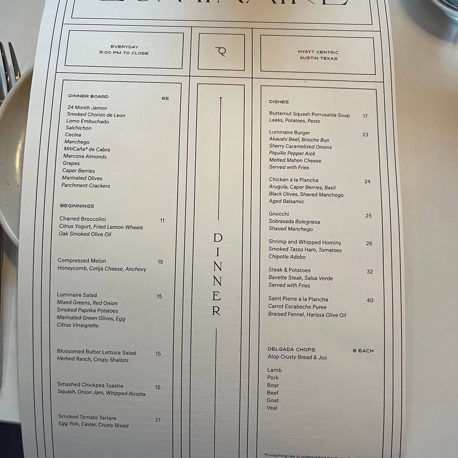 Menu 3