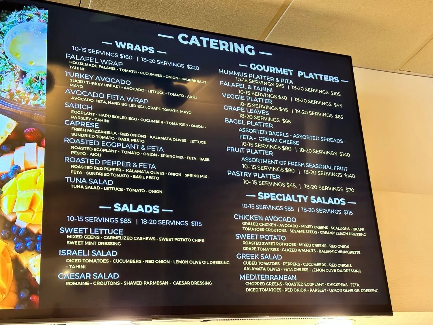 Angel's Cafe Menu - Updated November 2025