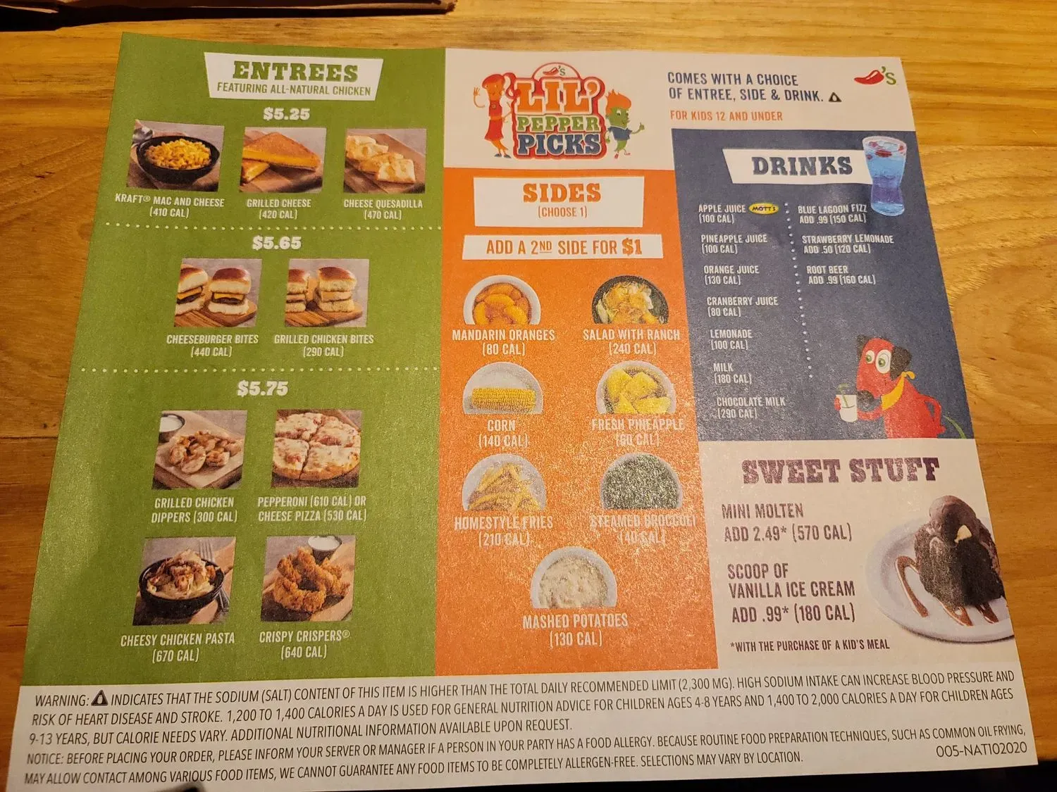 Menu 3