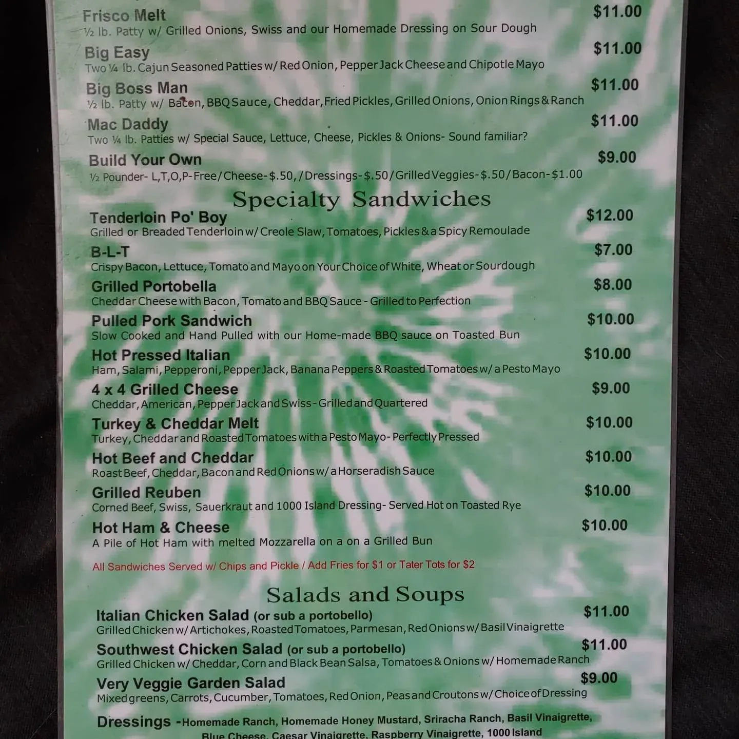 Menu 6