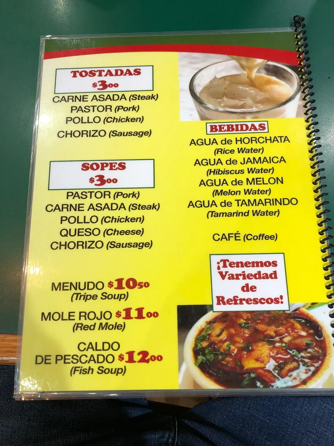 Menu 6