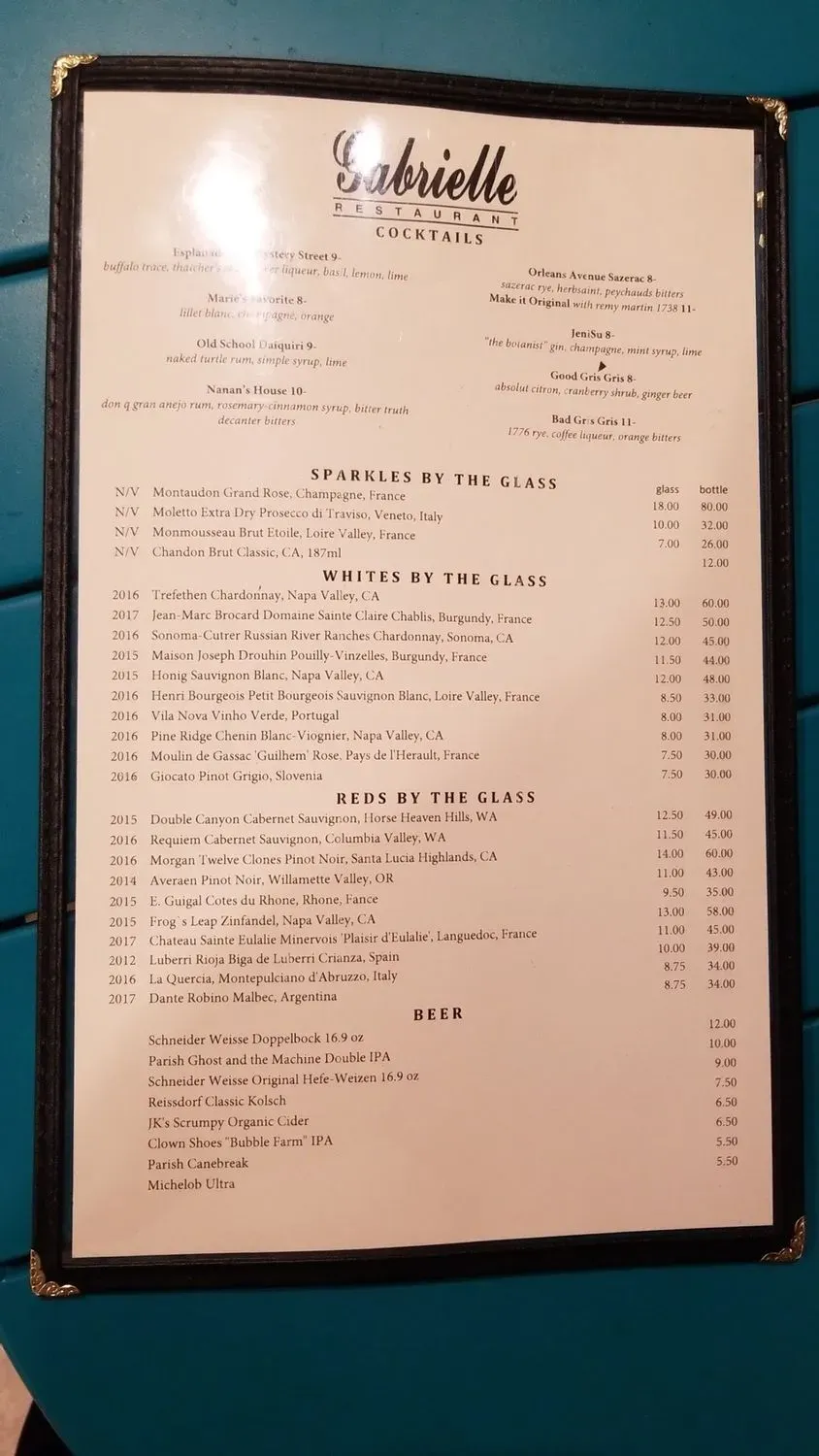 Menu 6