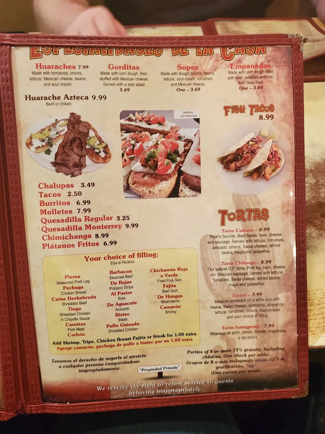 Menu 6