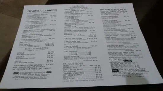 Menu 6