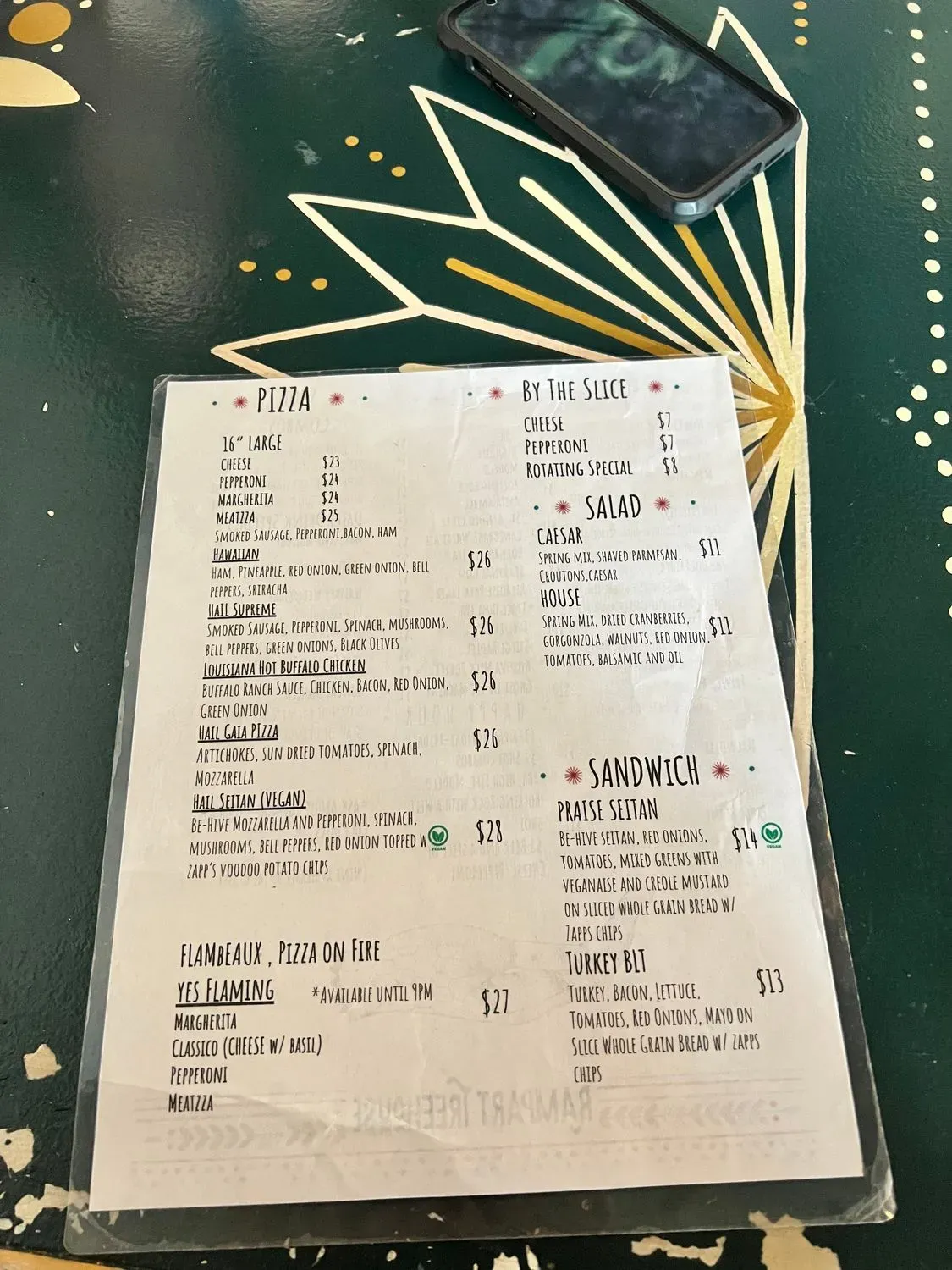 Menu 6