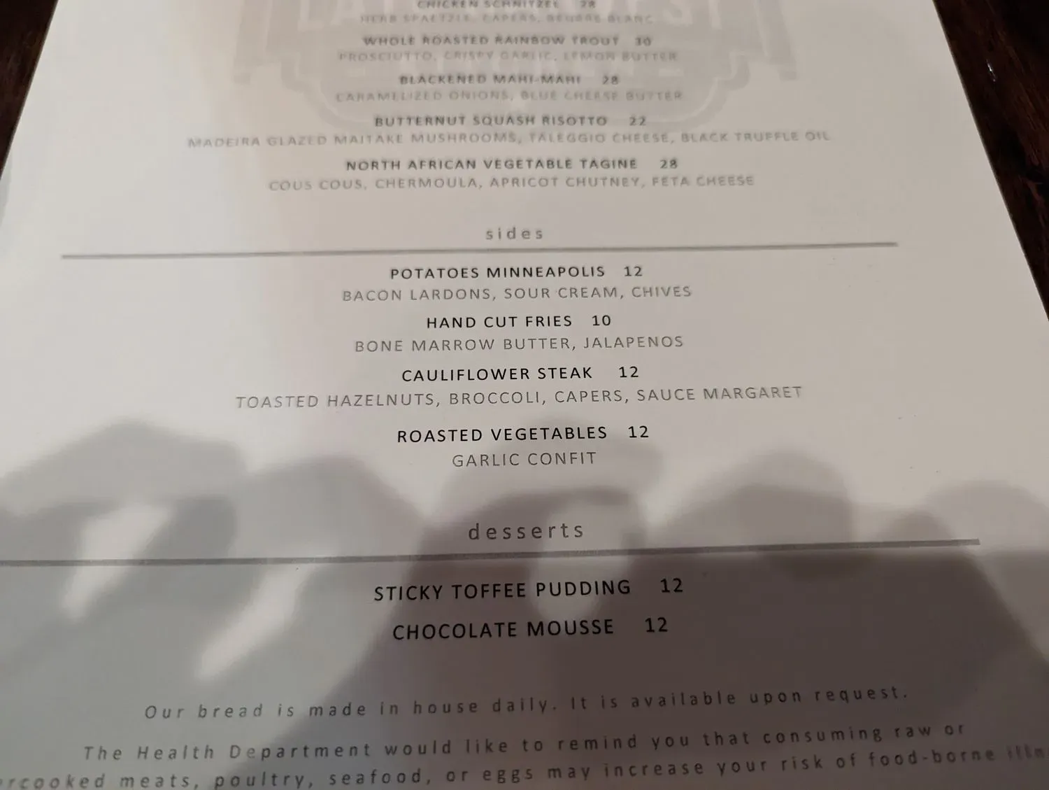 Menu 4