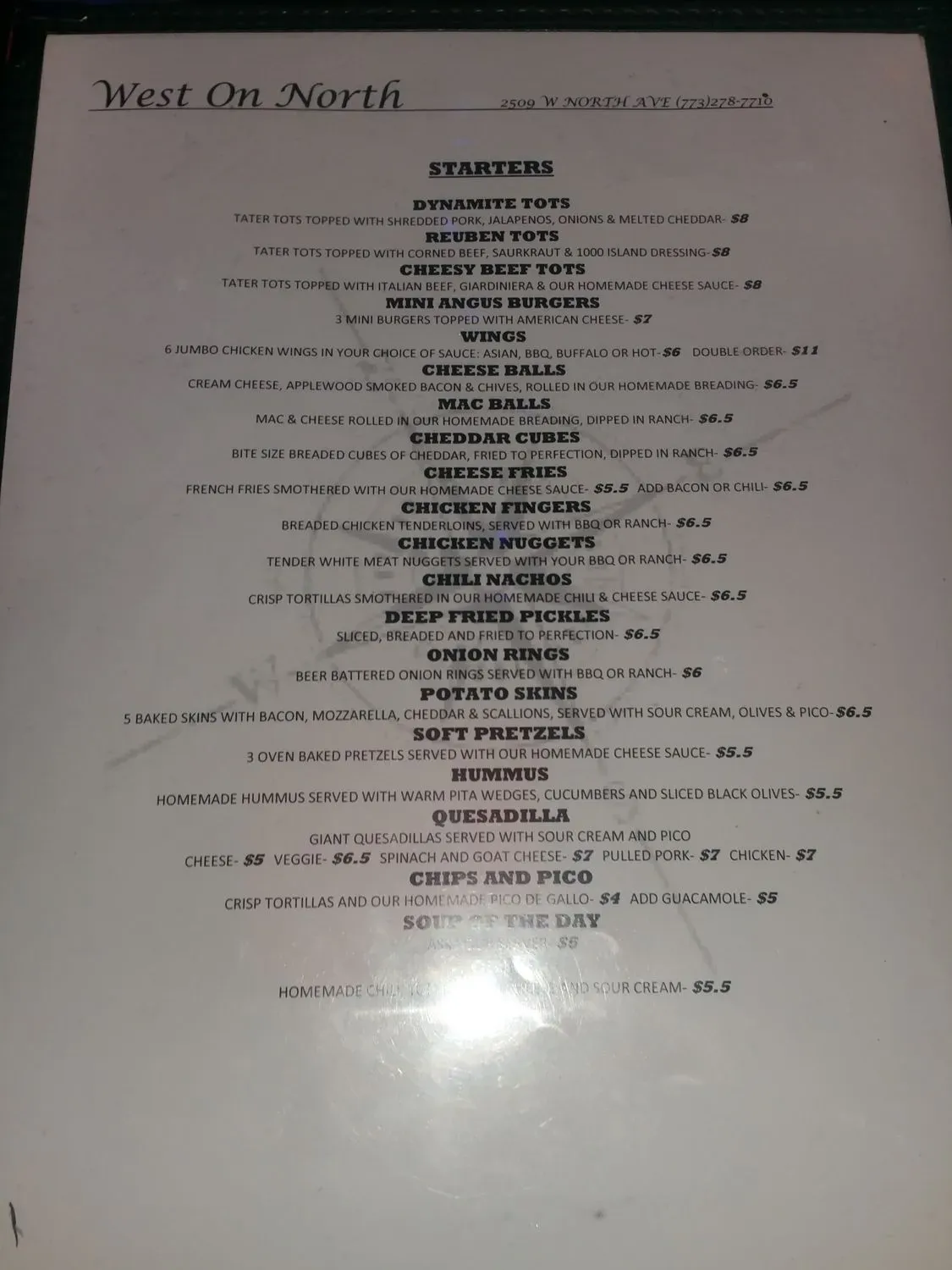 Menu 3