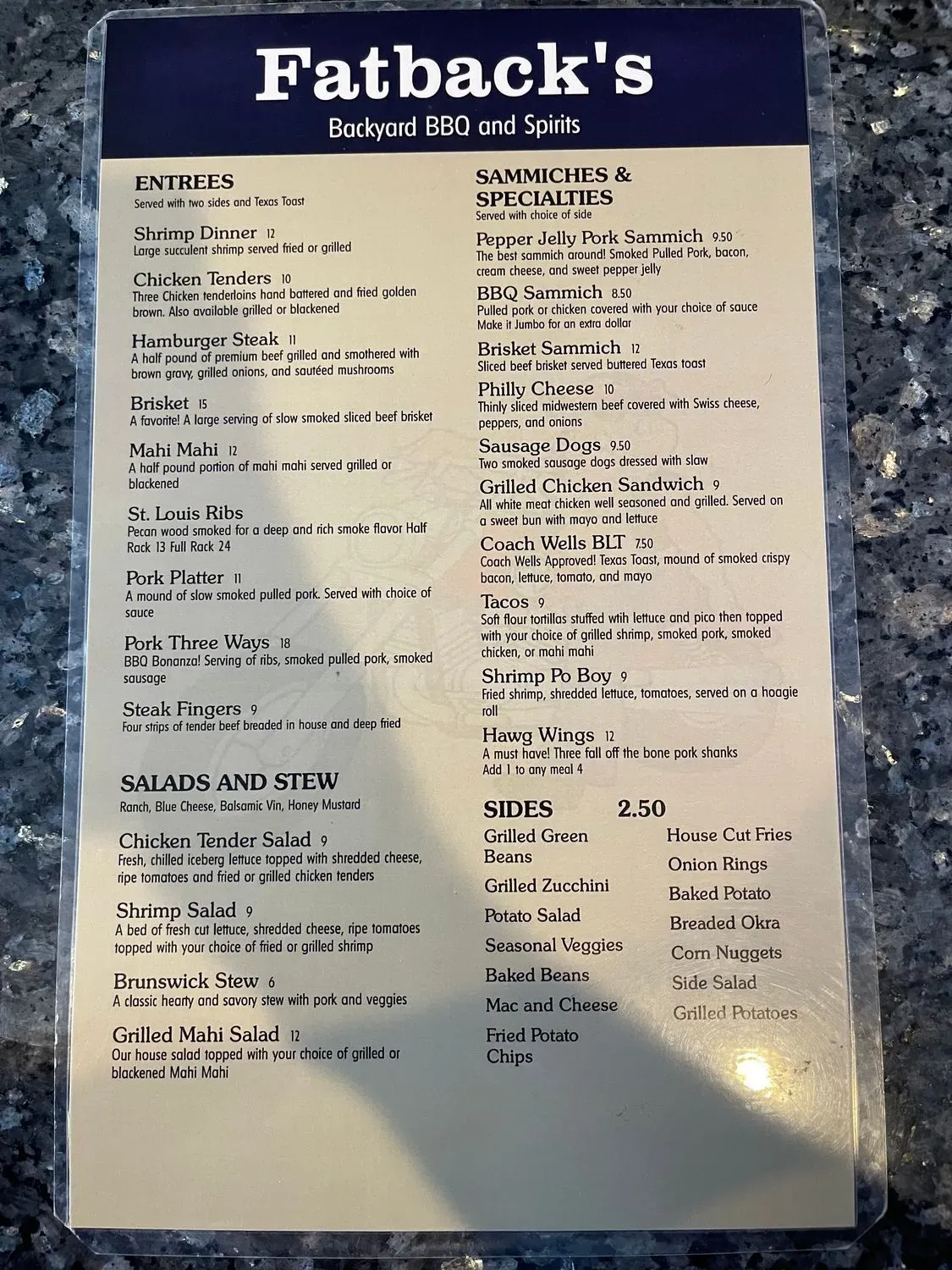 Menu 3