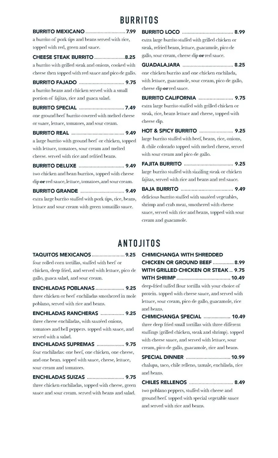 Menu 6