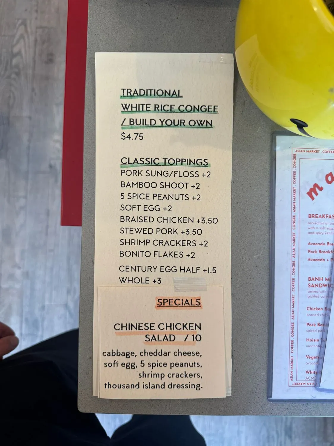 Menu 3