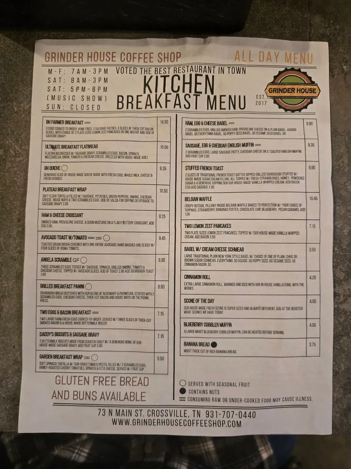 Menu 3