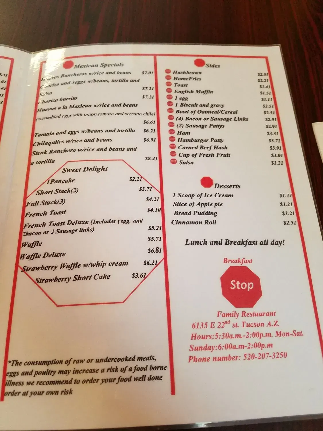 Menu 6