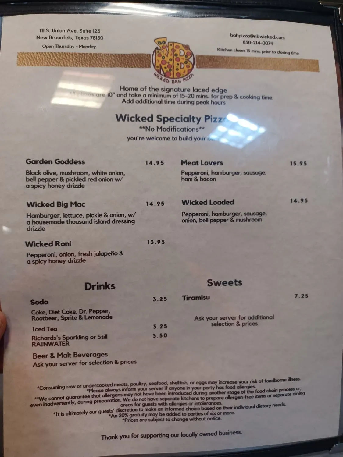 Menu 3