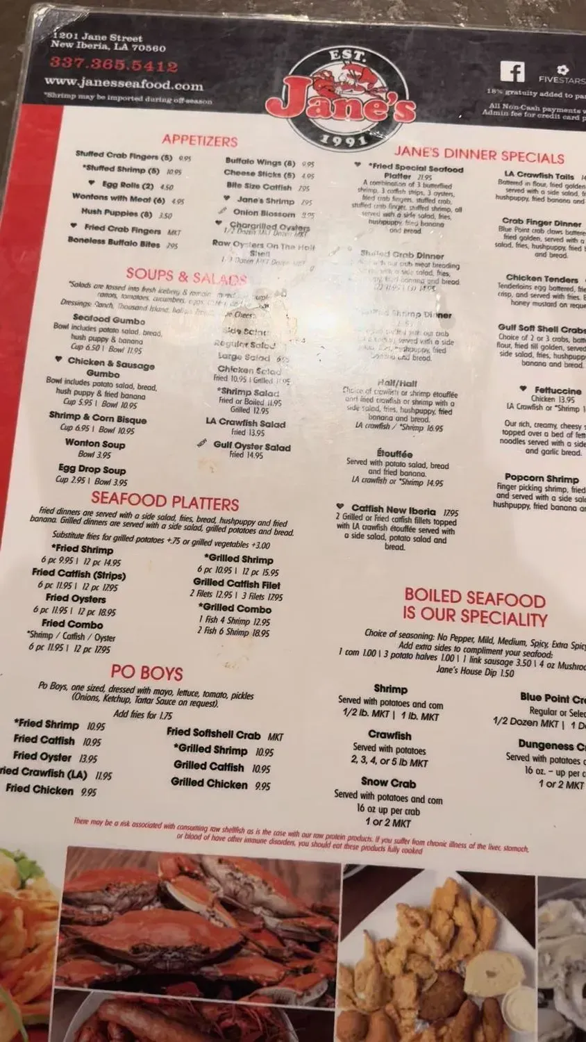 Menu 4