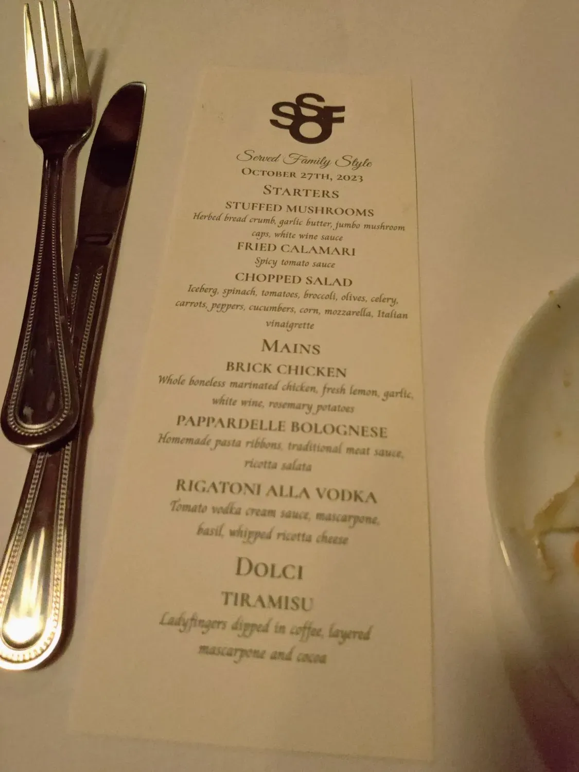 Menu 3