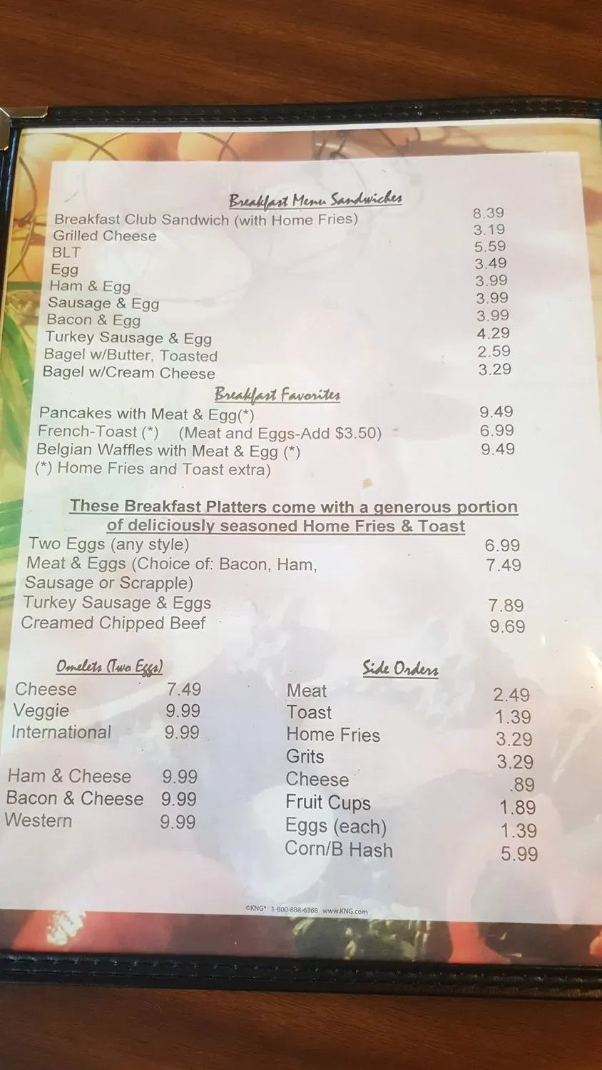 Menu 3