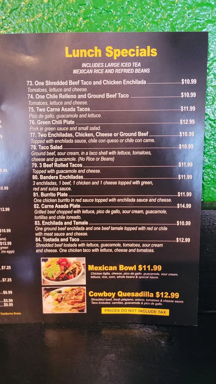 Menu 6