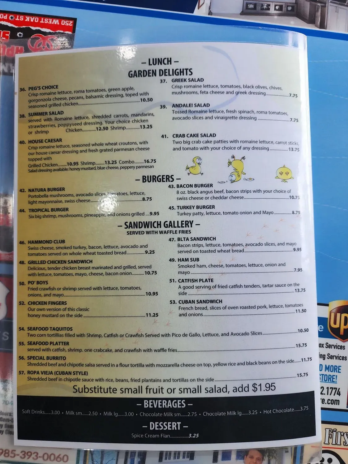 Menu 3